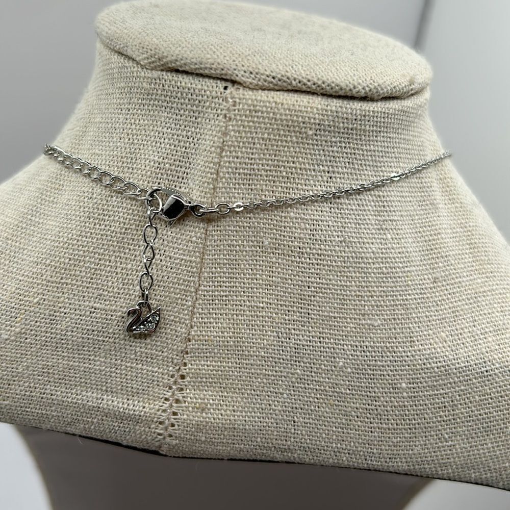Swarovski Blue Crystal Necklace - Picture 5 of 5